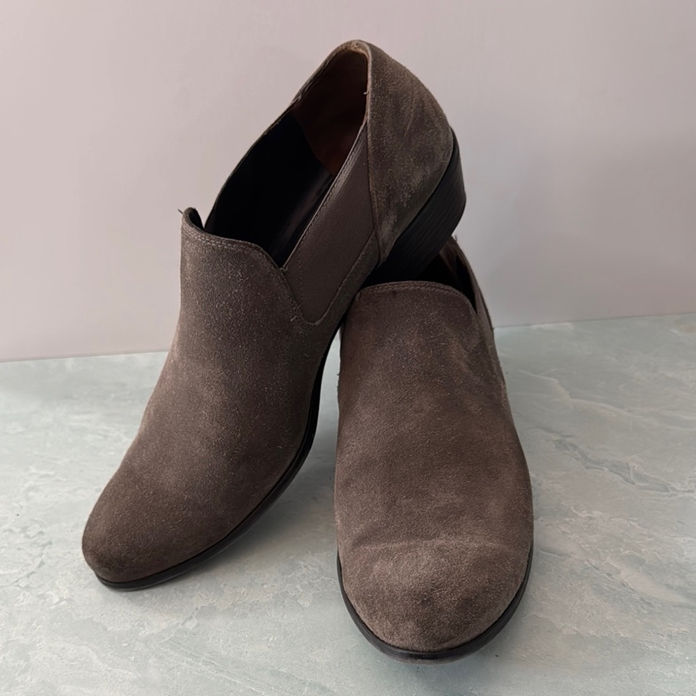 Women's Paul Green Gray Suede Loafers
